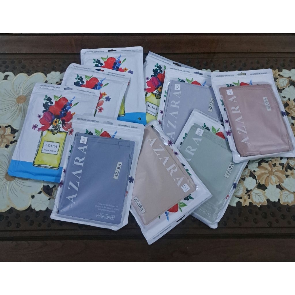 Hijab Segi Empat AZARA POLOS