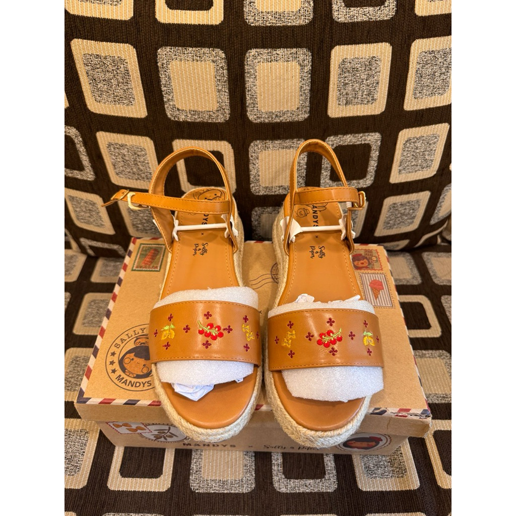 Sandal Sally Piper x Mandy Milan Brown Size 40