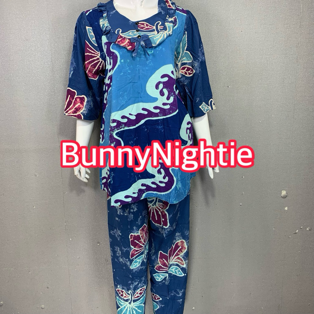 Batik Alvin - Stelan CP Dewasa Lengan 3/4 Batik Alvin | Stelan Batik Alvin