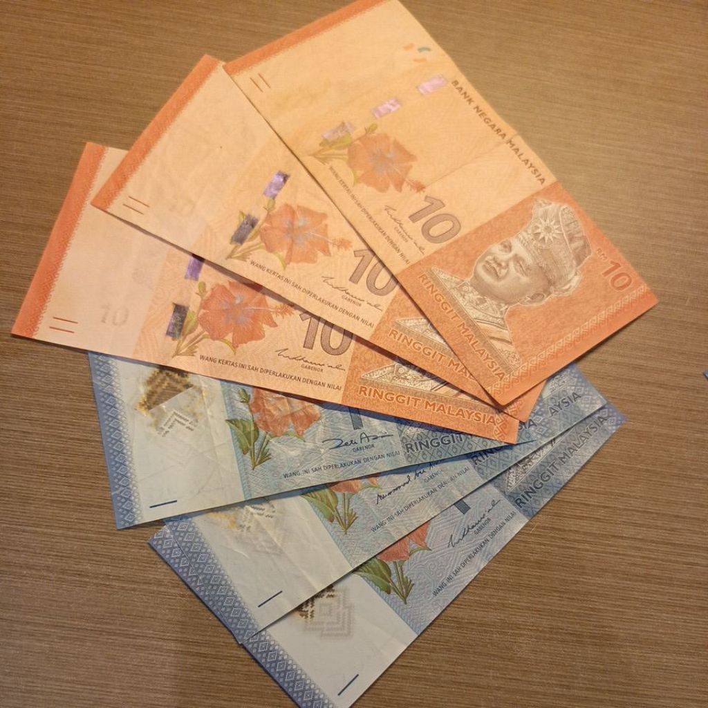 READY KOLEKSI UANG KERTAS MALAYSIA/ HOBI KOLEKSI PECAHAN 1 RINGGIT