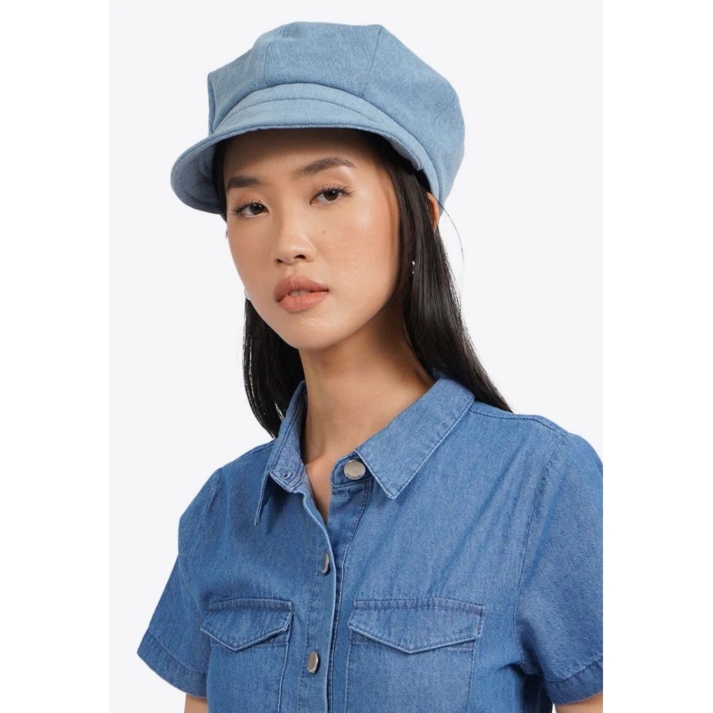 Topi COLORBOX Light Blue Cap Lt Blue Jeans Denim