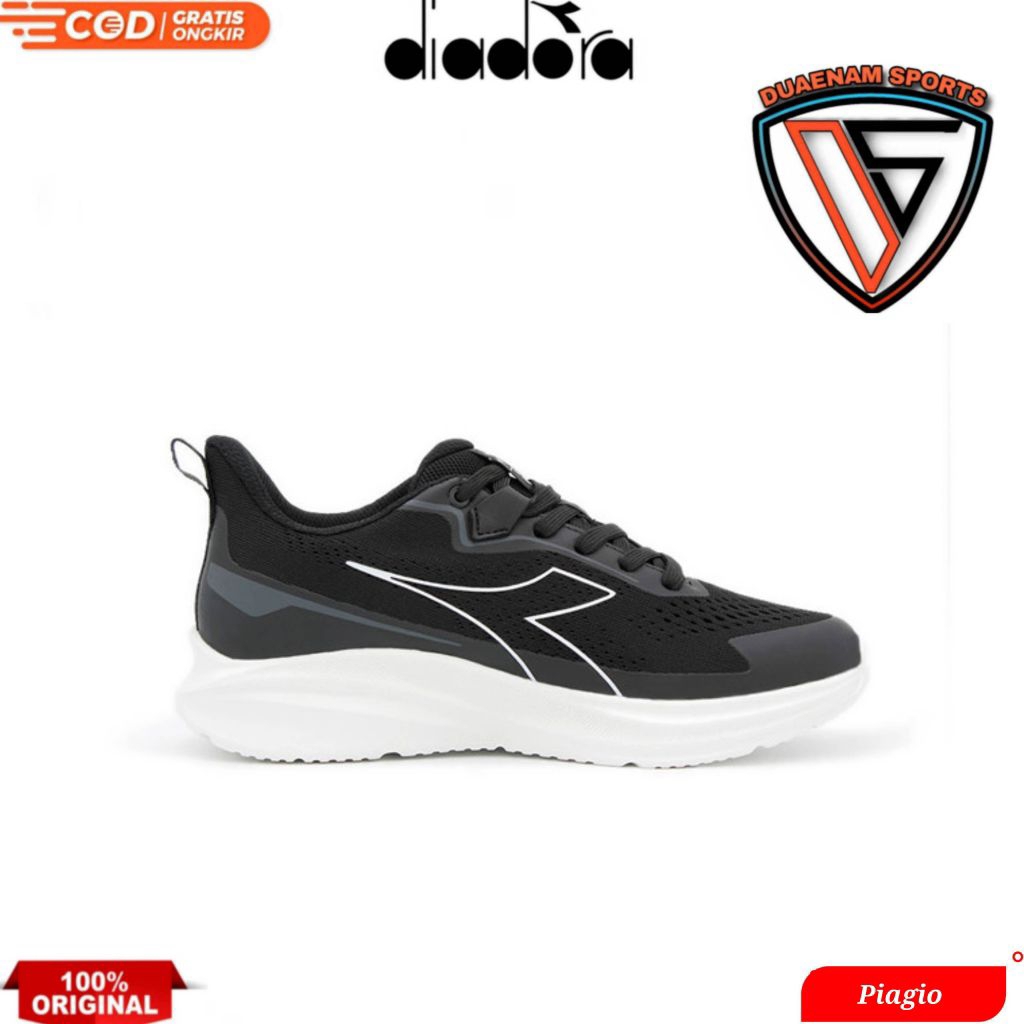 SALE DIADORA PIAGIO WOMEN'S RUNNING SHOES-BLACK