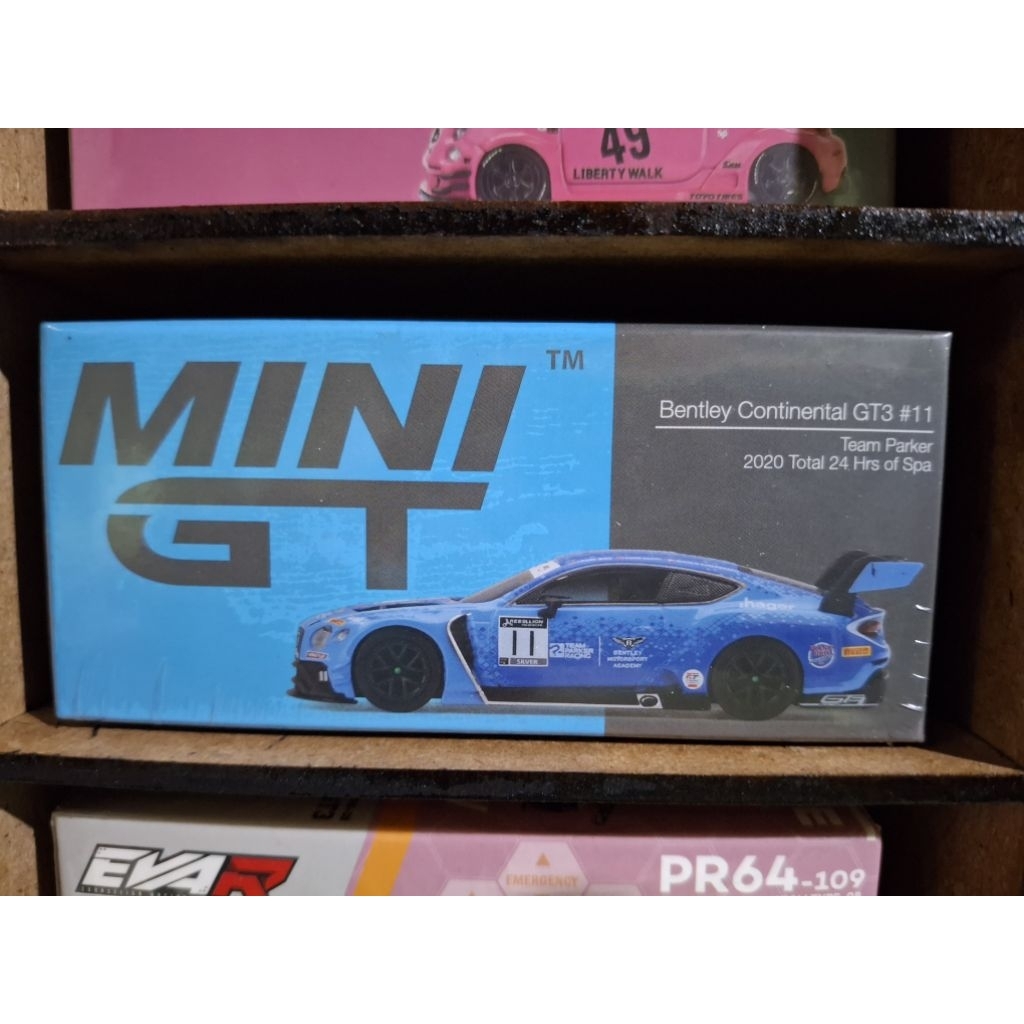 Mini GT Bentley Continental GT3 Team Parker