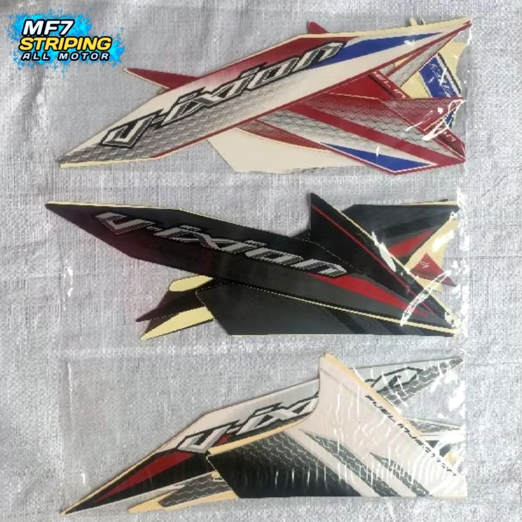 STRIPING VIXION 2014 LENGKAP FULLSET ORIGINAL LOOK - STIKER VIXION 2014 FULL BODY LENGKAP