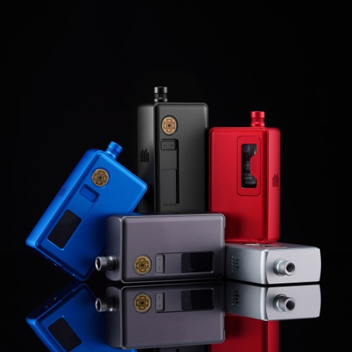 Dot Aio V3 - Royal Blue Black Red Gunmetal Silver 80W Of Adjustable Power By a Single 18650 Battery 