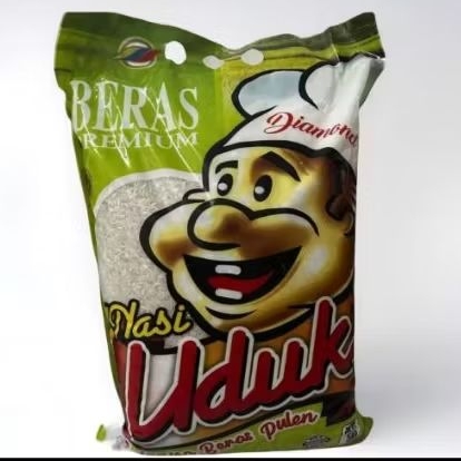 Beras Nasi Uduk hijau pulen 5kg 10kg dan 25kg