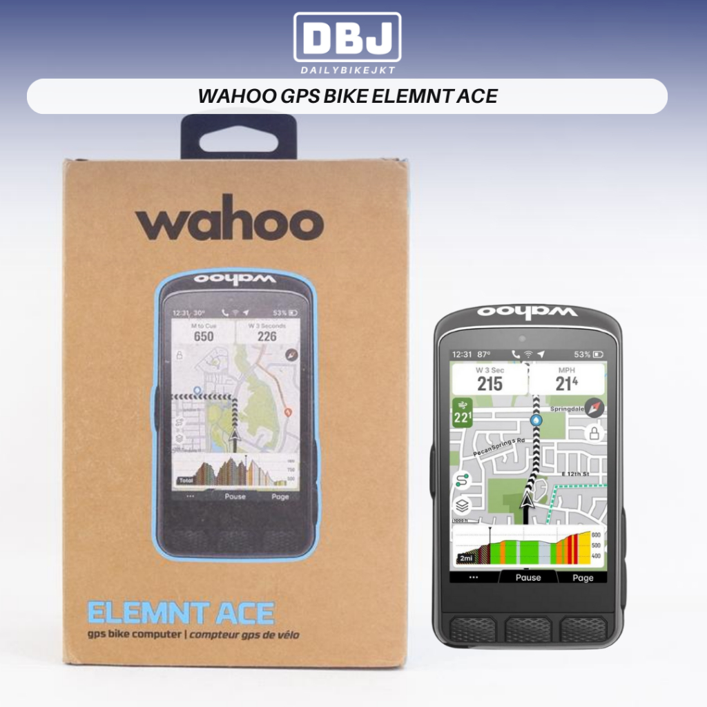 WAHOO GPS BIKE ELEMNT ACE Bike Computer - GPS Sepeda