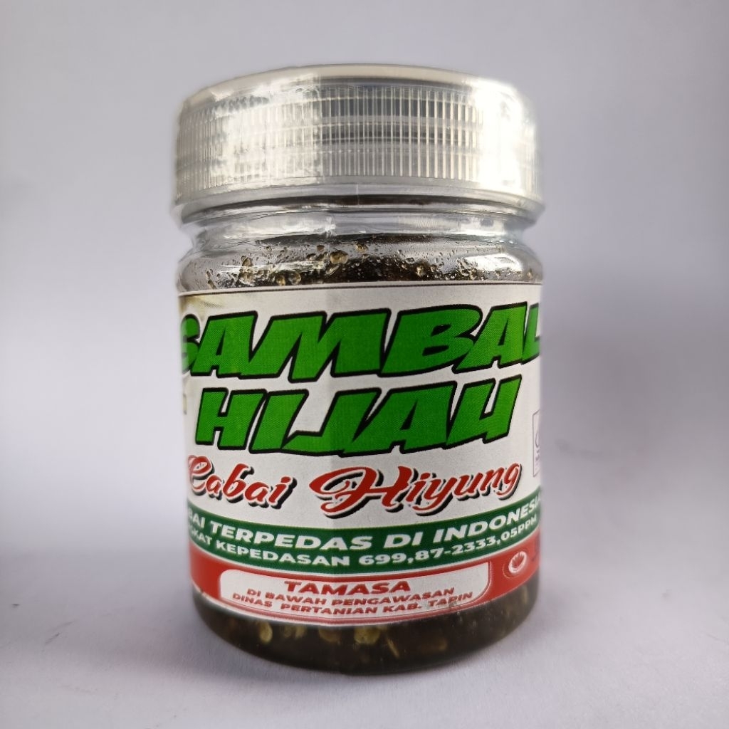 SAMBAL HIJAU Cabai Hiyung