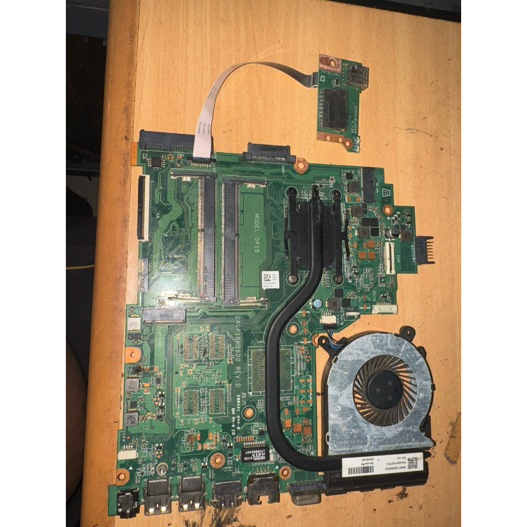 mainbord HP 240 G6 core i3 gen6 mati buat canibalan