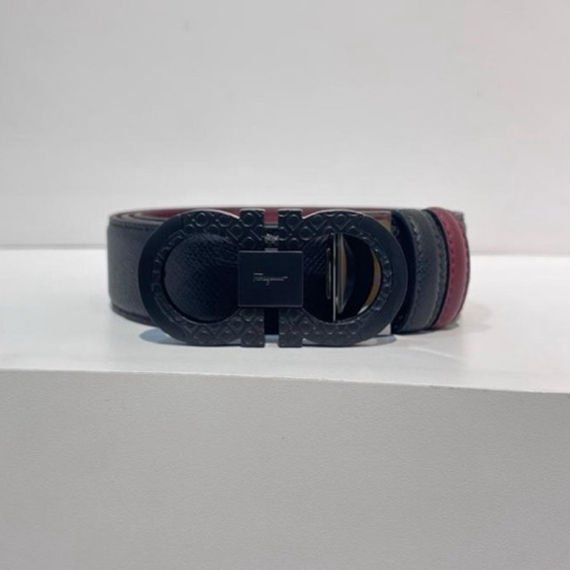 Salvatore Ferragamo Double Gancini Belt