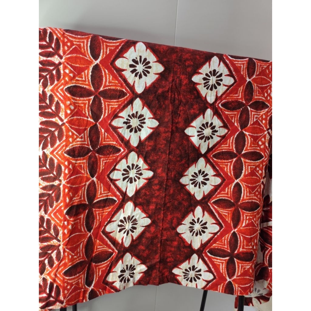 Rok lilit bahan linen | preloved