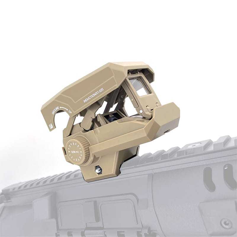 Retractable Adjustable Red/Green Dot Holo Sight