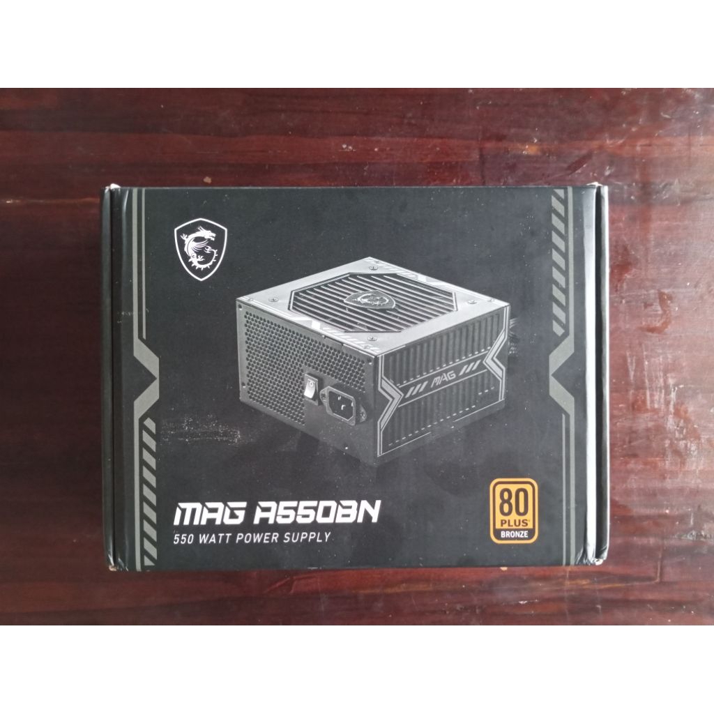 MSI MAG A550BN | 550W | 80+ Bronze