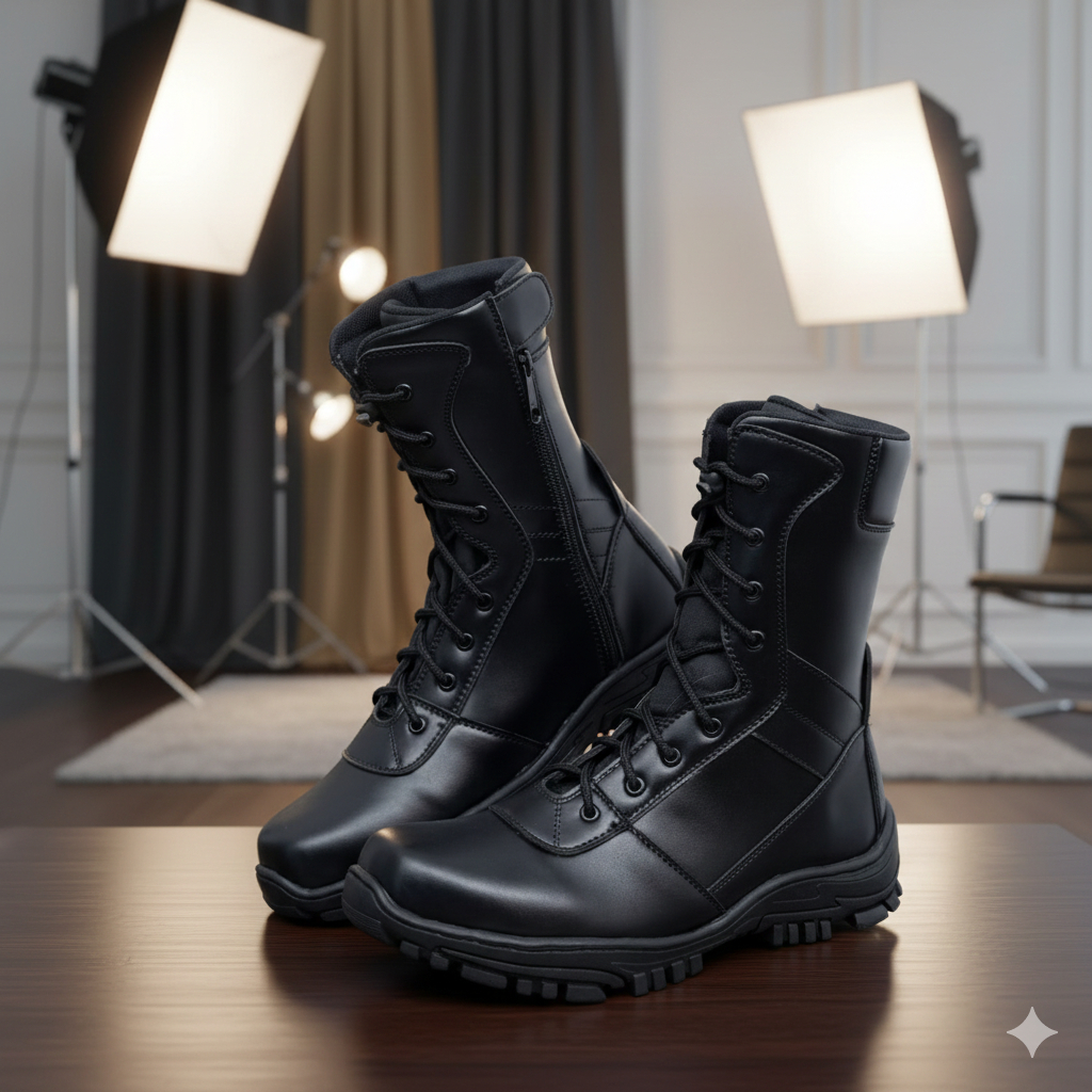 Sepatu PDL Satpam Security Jatah Baru Sepatu PDL TNI POLRI DISHUB LINMAS POL PP