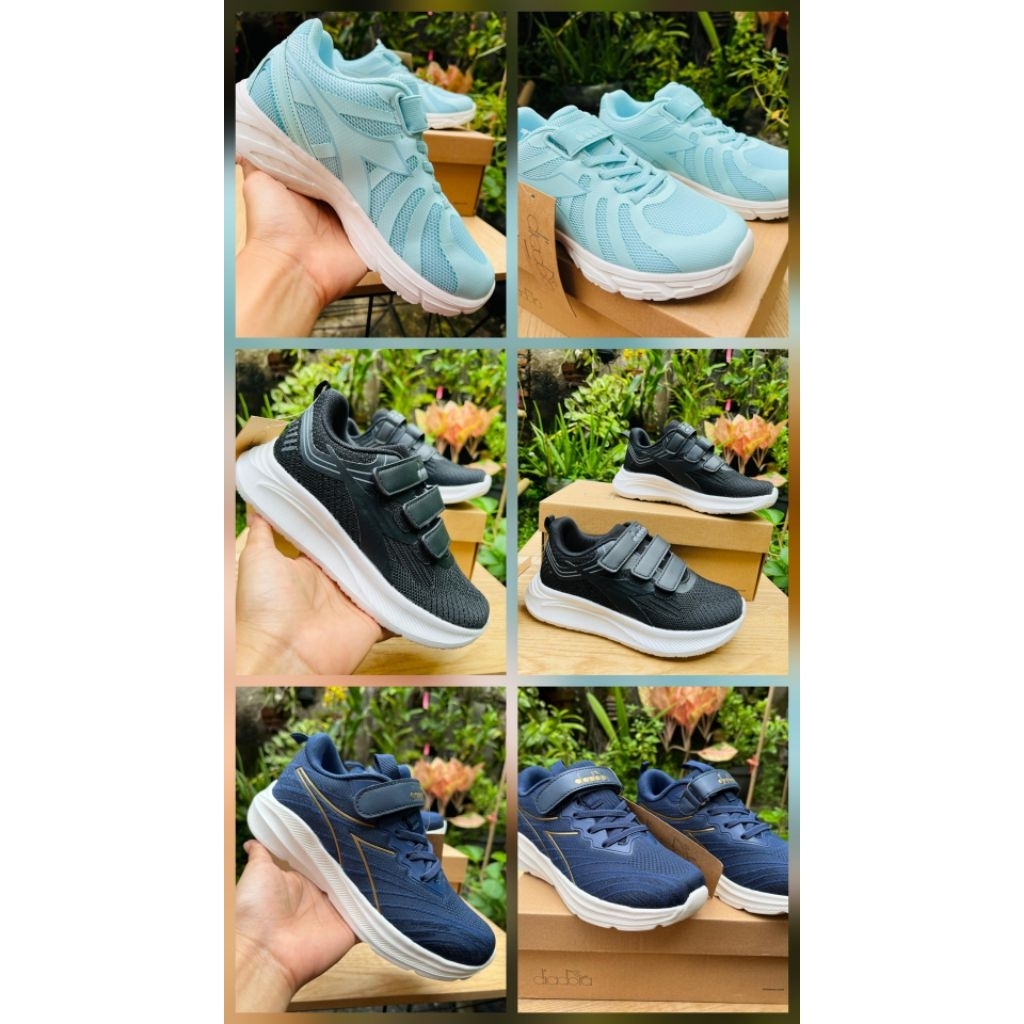 DIADORA-Sepatu Diadora NISHIMURA/NOLITO/NAZUKE  JR(F) LT GREEN Size 33,34,35 Original Sale SportStat