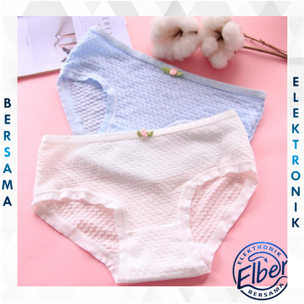 ELBER 9040 Celana Dalam Wanita Style Korea Murah Import Batam Y4136