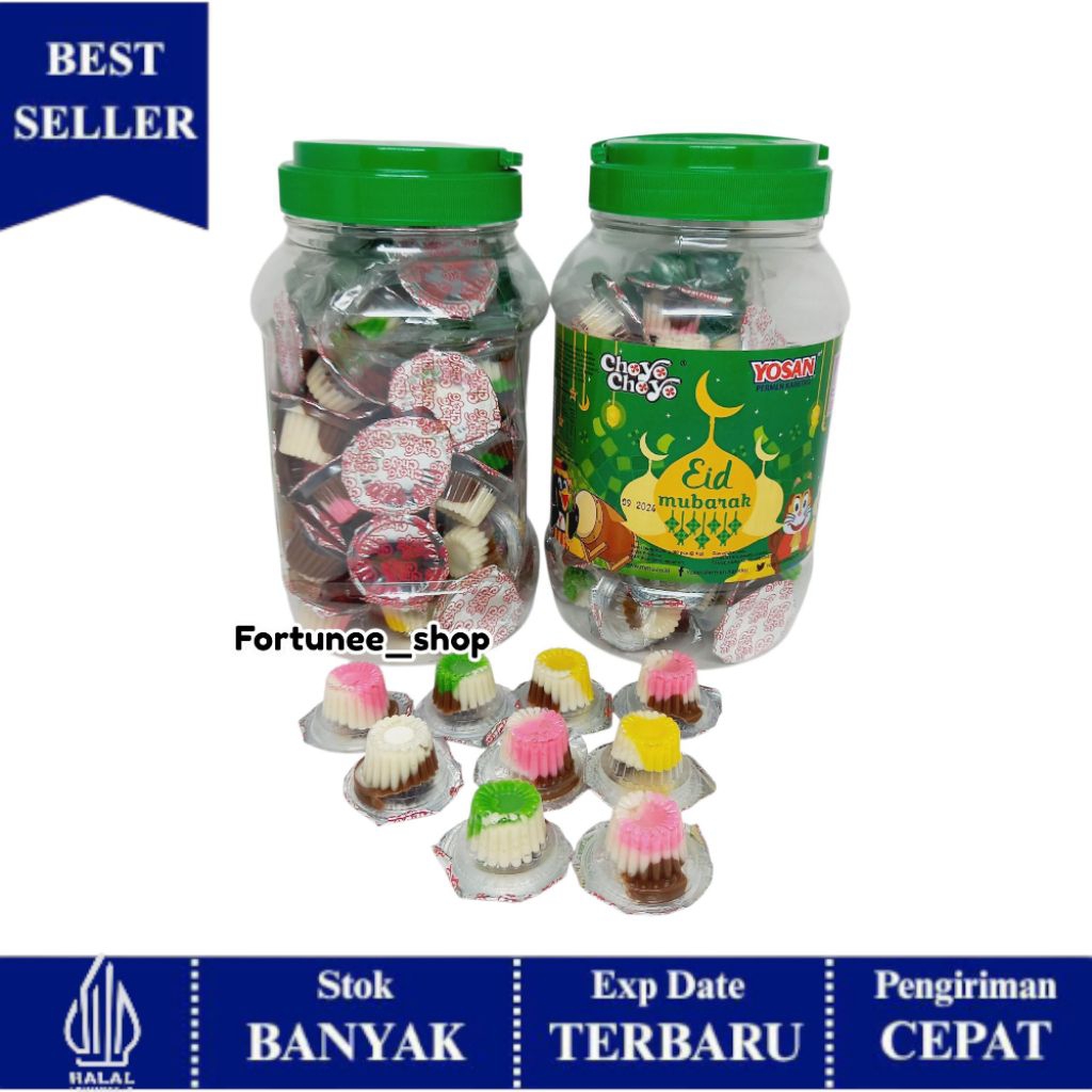 Yosan Choyo Choyo Rainbow Cup Toples isi 60