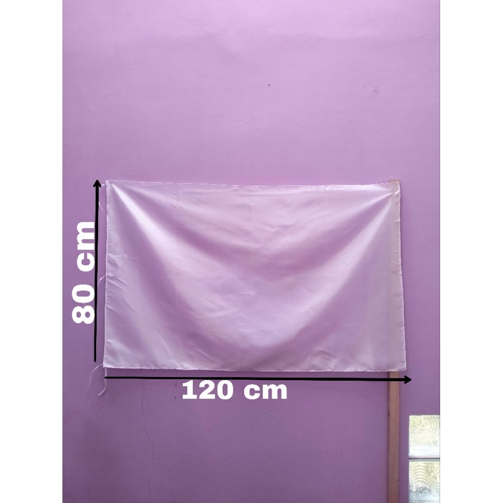 BENDERA PUTIH POLOS/BENDERA