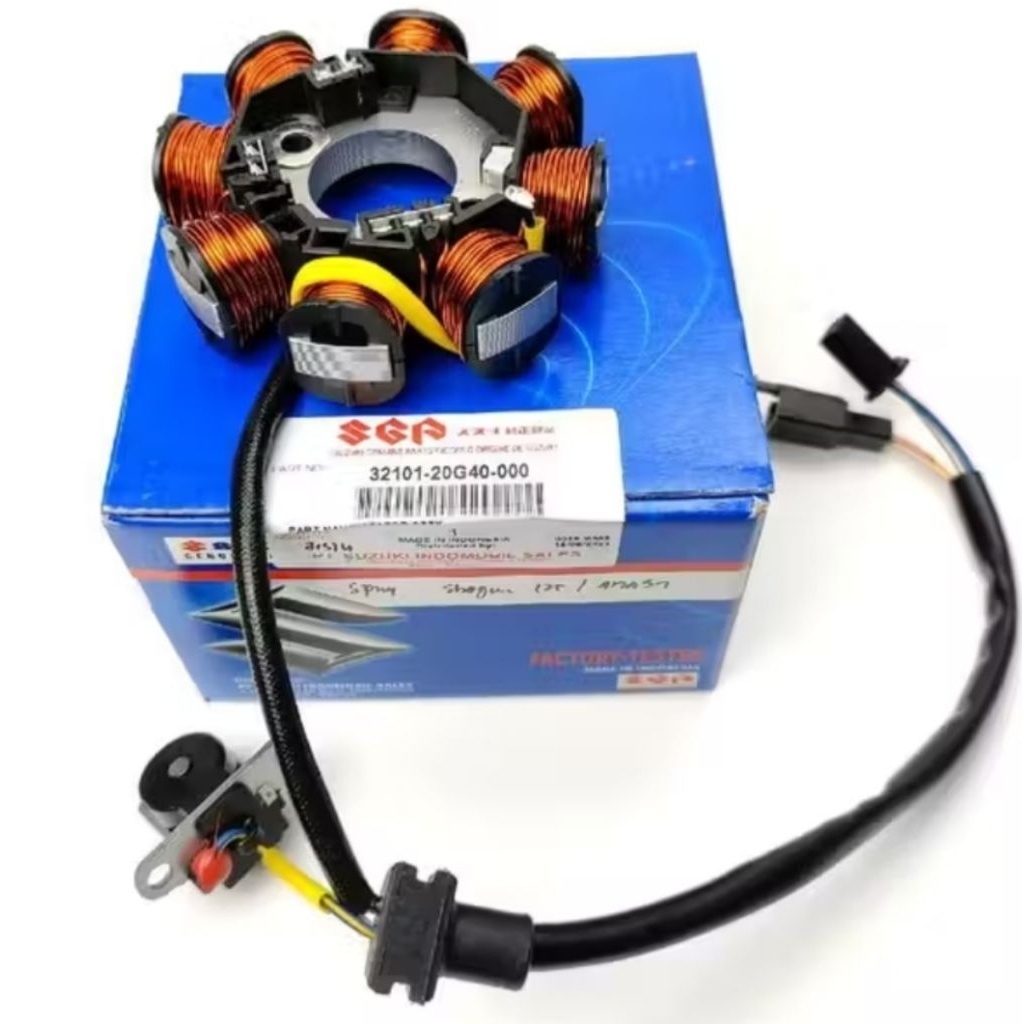 SPULL SHOGUN 125 LAMA KOPLING 2004-2006, ARASHI SOKET 4 ORIGINAL SUZUKI 100% 32101-20G40-000