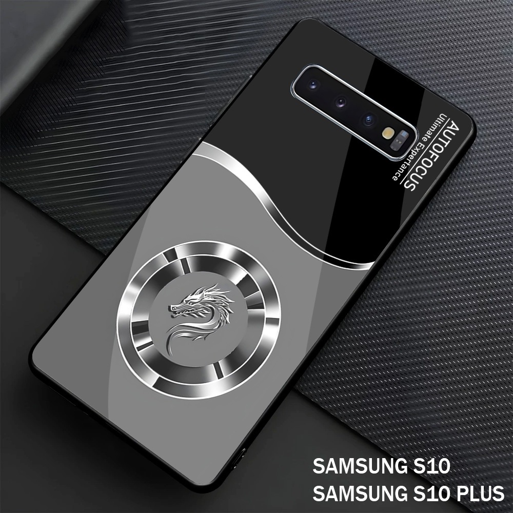 Softcase Kilau Glass Hp Terbaru Samung S10 PLUS I S10 silikon Hp Samsung S10 PLUS I S10 Case Mewah M