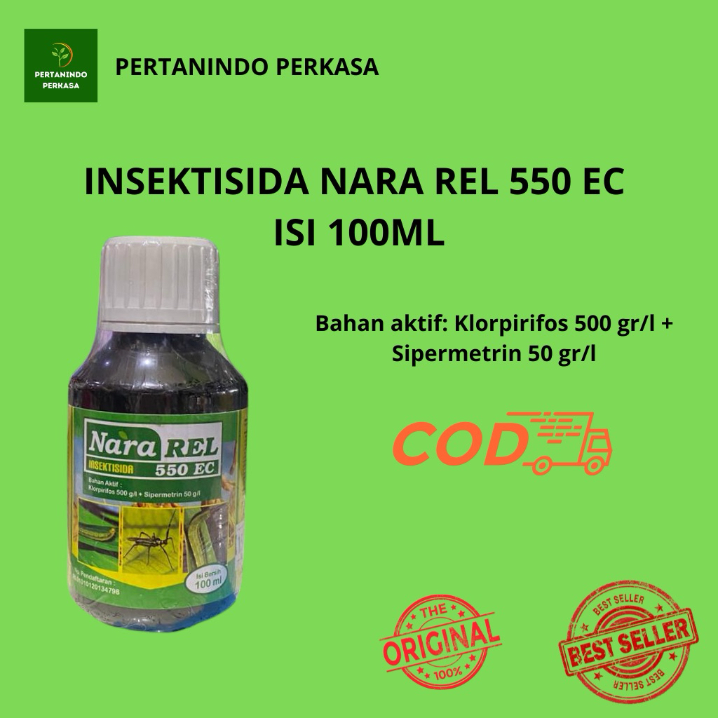 Insektisida nararel 550EC isi 100ml pembasmi ulat grayak pada tanaman
