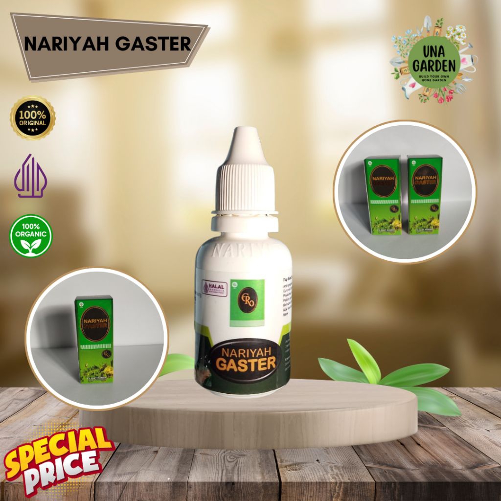 GESTER NARIYAH Jamu Tetes Herbal