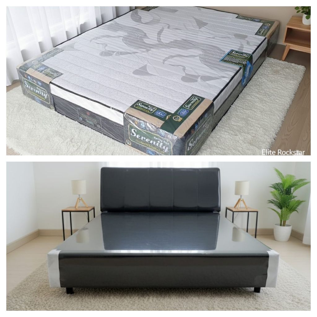 180x200 elite serenity Rockstar set divan standard