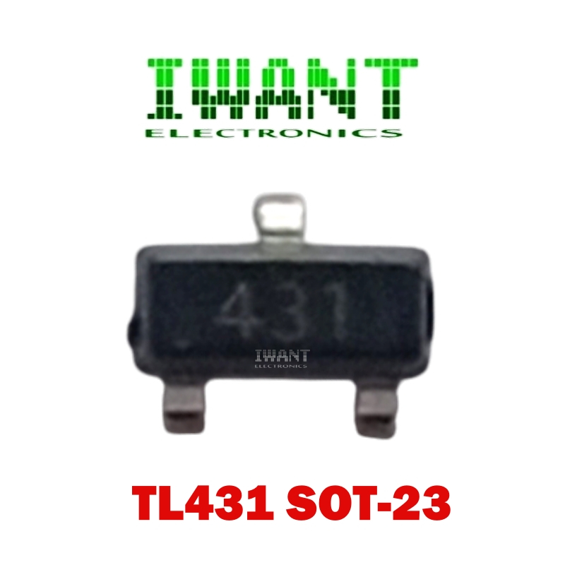 TL431 IC TL431 SOT-23 IC 431 SMD 3P TL 431 SOT 23 3PIN