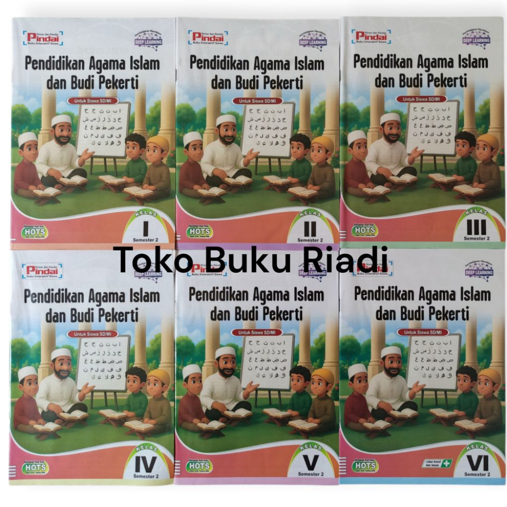 LKS PINDAI PAI KELAS 1-6 SD SEMESTER 2 ~EDISI DEEP LEARNING 2025-2026
