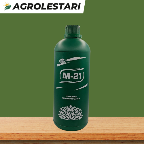 PUPUK M-21 (1 LITER) Decomposer Mikrobakteri Pupuk Pembenah Tanah