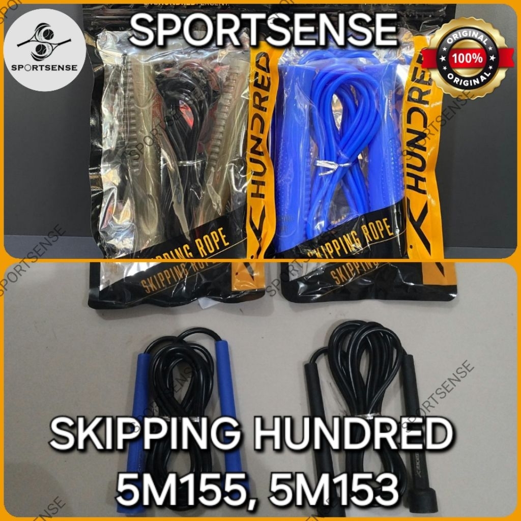 Skipping Rope Lompat Tali Hundred 5M155 5M153 Original