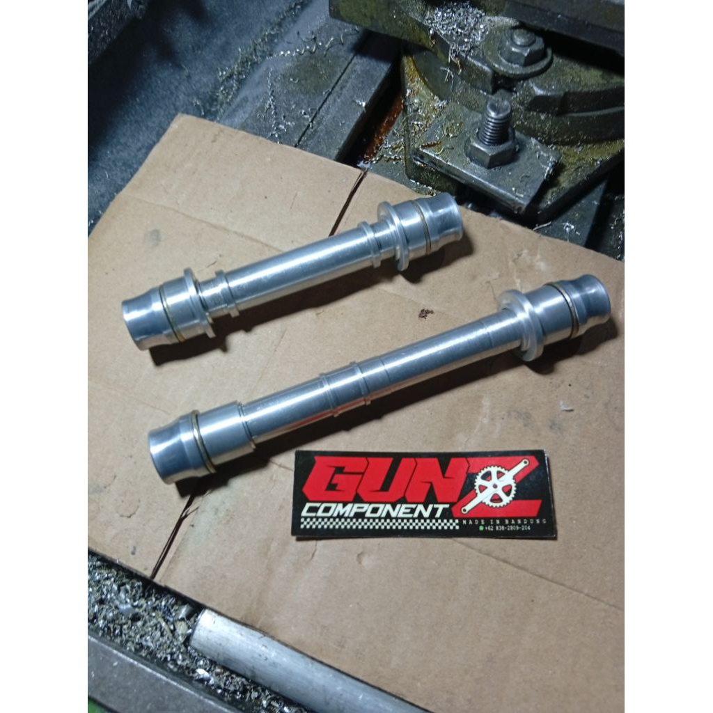 axle female untuk freehub meroca depan belakang silver