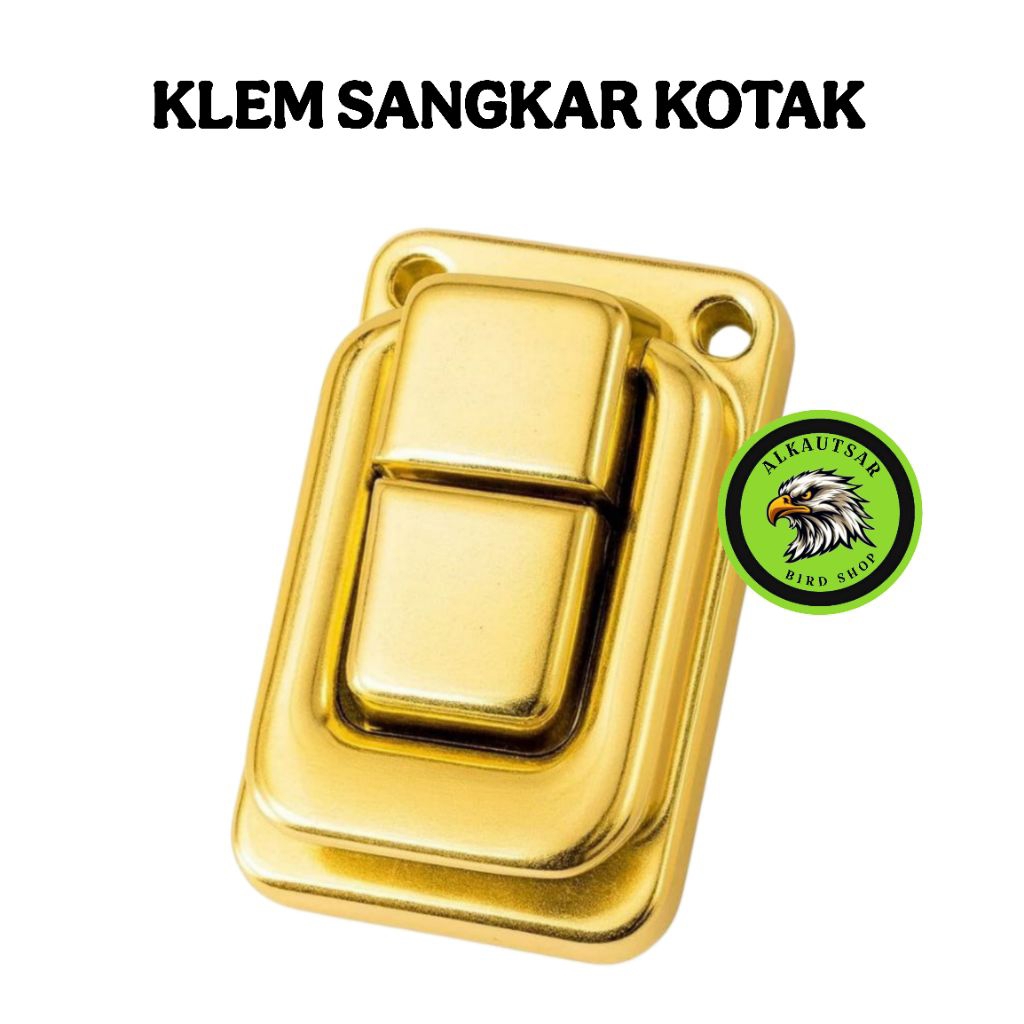 KLEM KOPER SANGKAR KOTAK KUNCI SANGKAR KLEM LACI SANGKAR