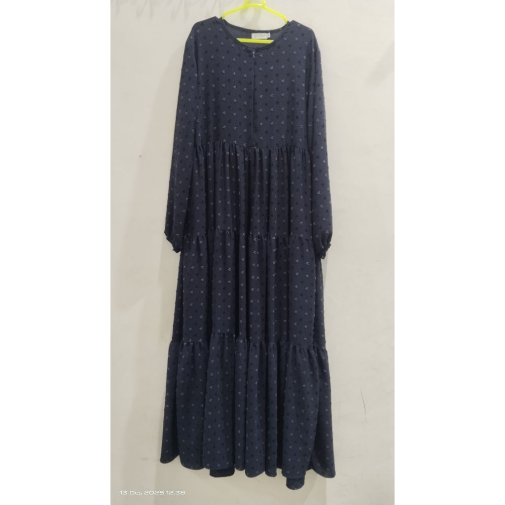 (PRELOVED) Soraya Dress Navy M by Yoora Sarah