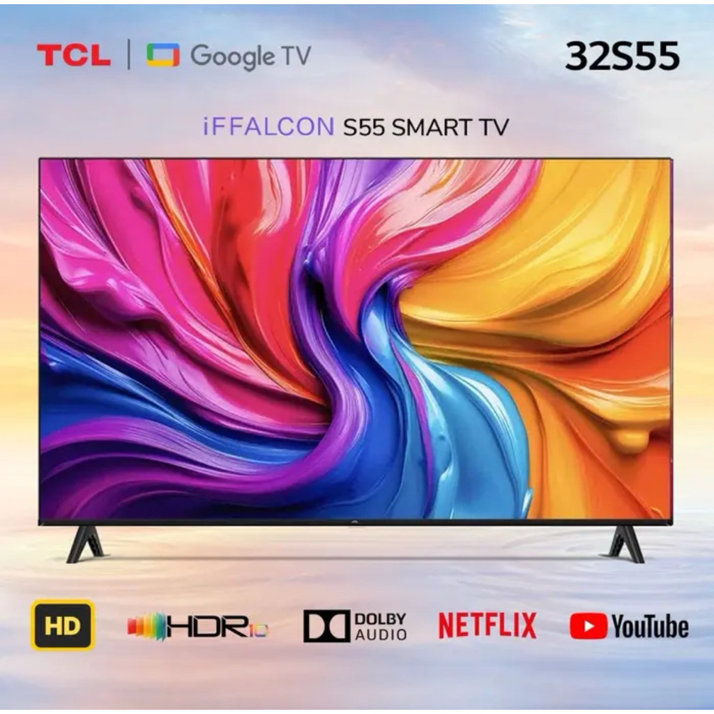 TV ANDROID GOGGLE TCL IFFALCON 32S55 - GOOGLE TV TCL IFFALCON 32" - TV 32 INCH ANDROID GOOGLE - TV L