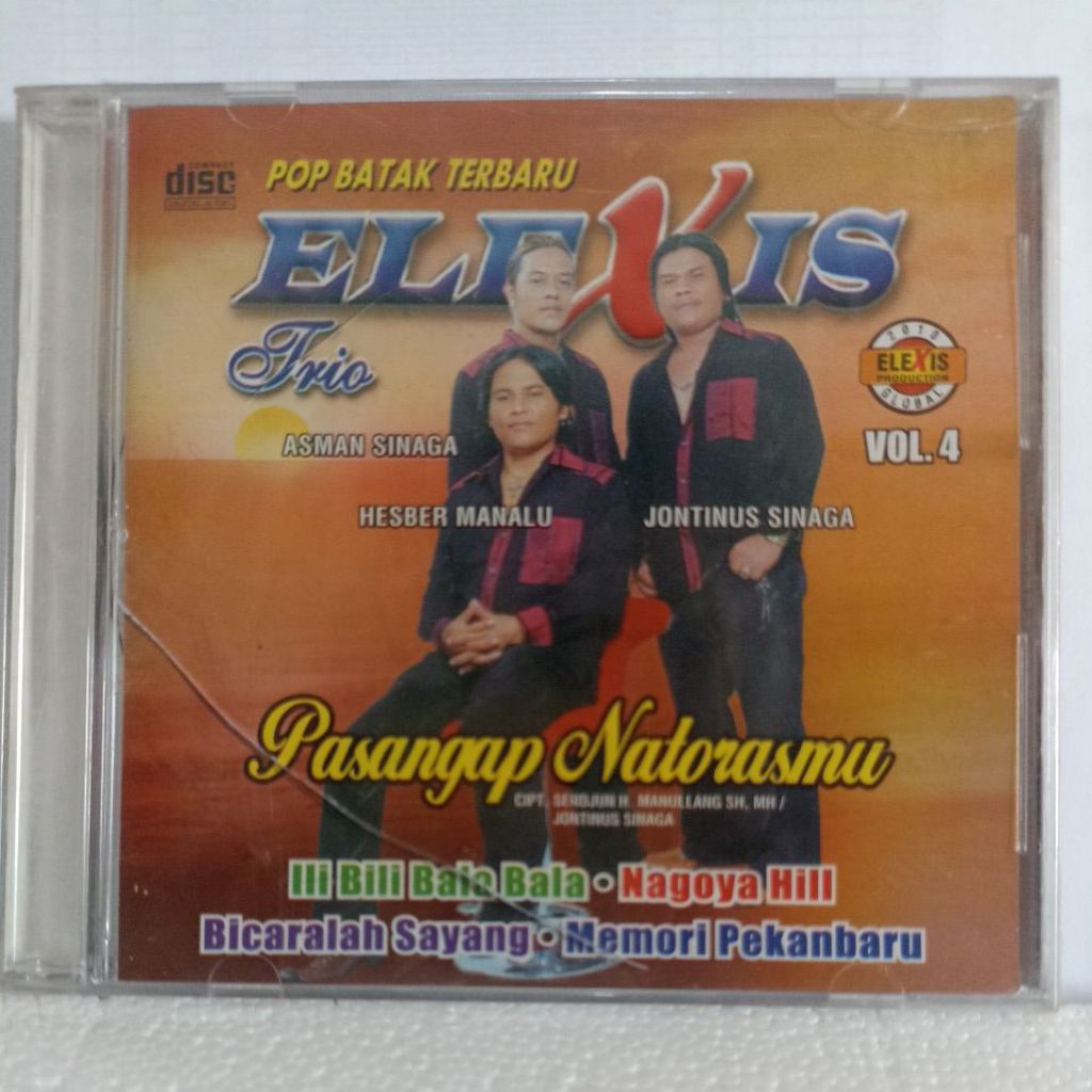 CD Music Batak Elexis