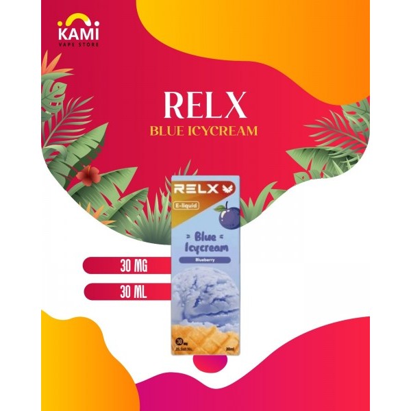 Relx Blue Icycream Blueberry Liquid Salt 30ml