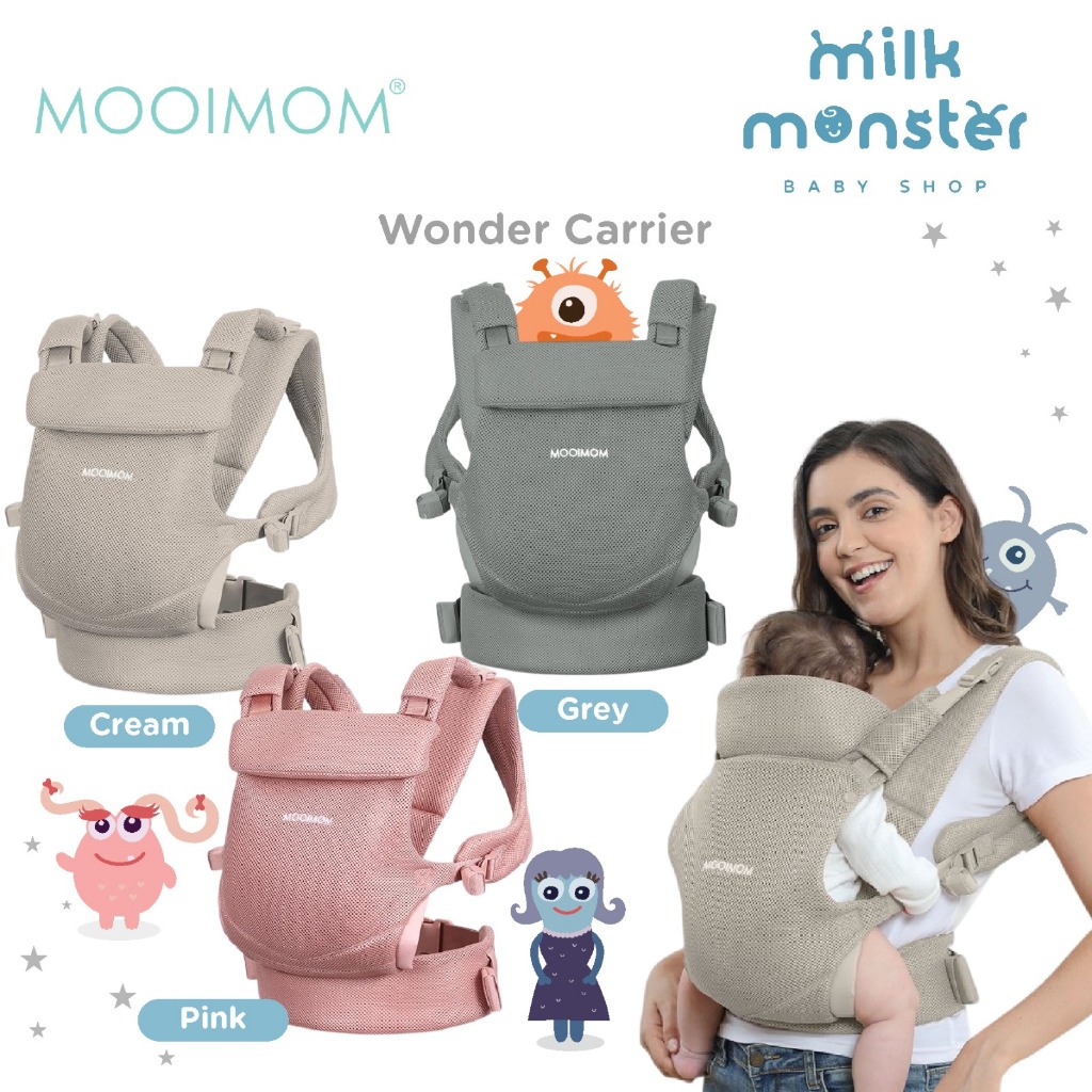 Mooimom Wonder Carrier / Gendongan Bayi