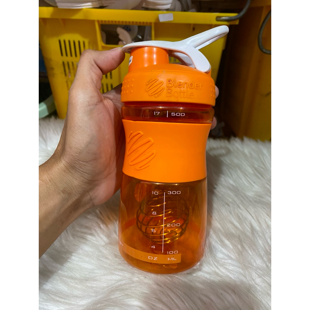 PL Botol Shaker Blender Bottle Ageloc TR90 Dewasa Oren 500ml