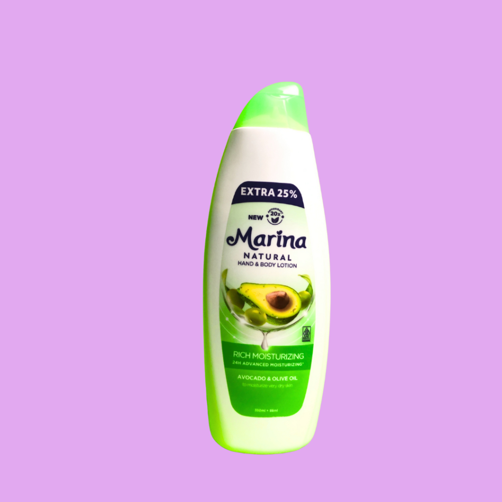 Marina Handbody RIch Moisturizing Avocado Dan Olive oil 350+88Ml