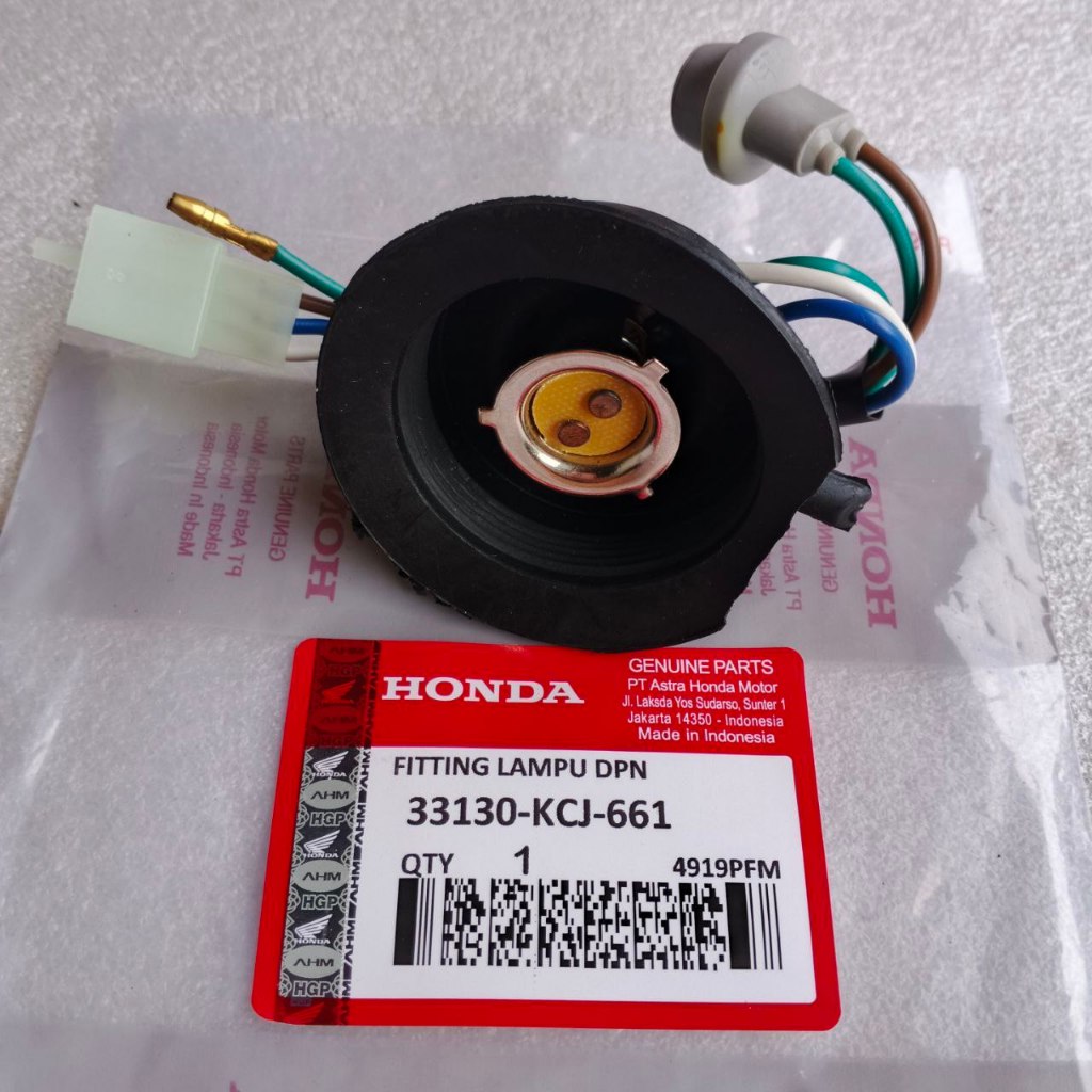 FITTING LAMPU DEPAN + SOCKET SOKET SEN SEIN TIGER REVO NEW ORIGINAL BARU HONDA