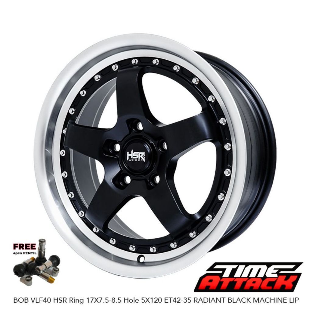 Velg Mobil BMW Ring 17 HSR WHEEL Tipe Bob Velg Hsr R17