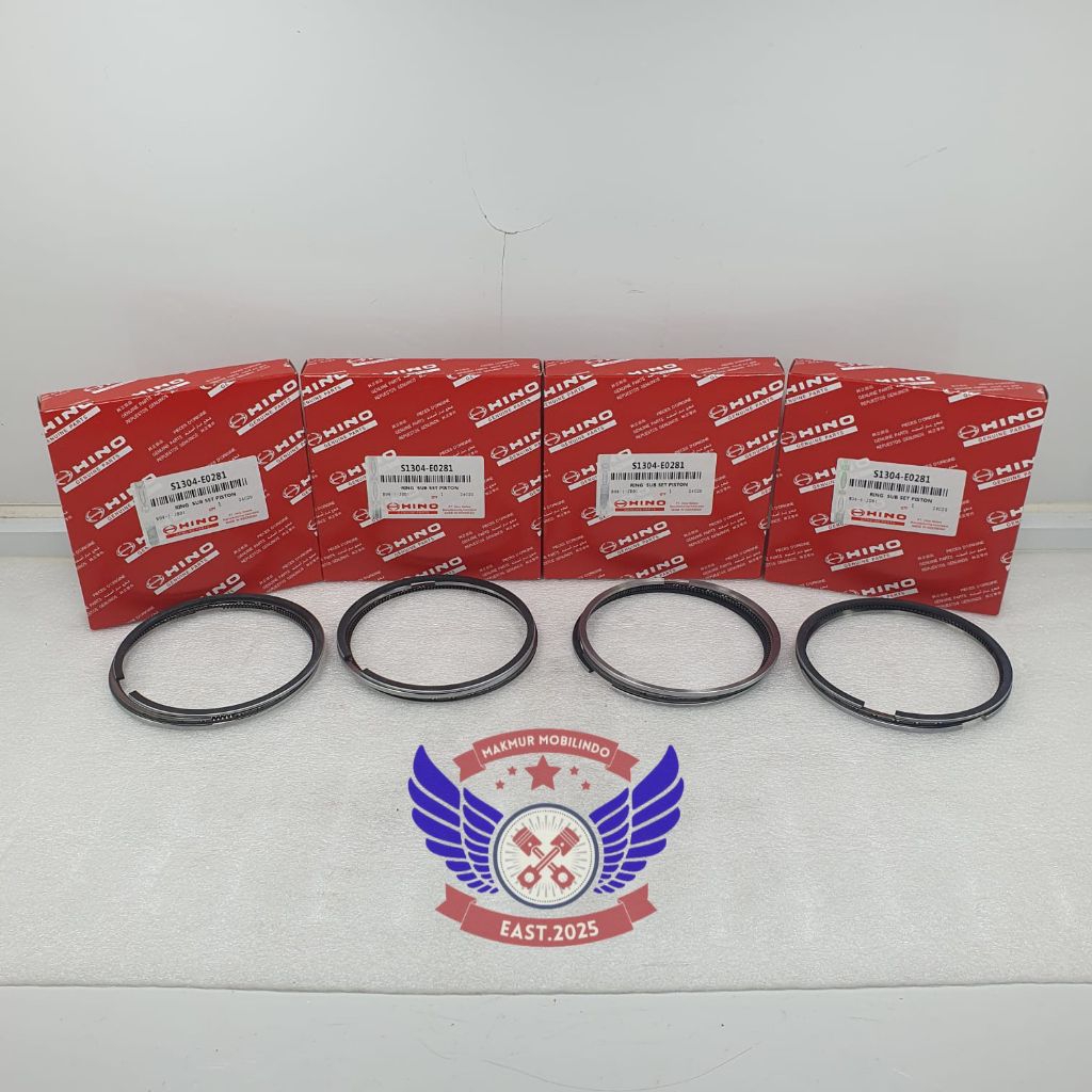 RING PISTON SET DUTRO HT130 HT 130 130HT ORIGINAL