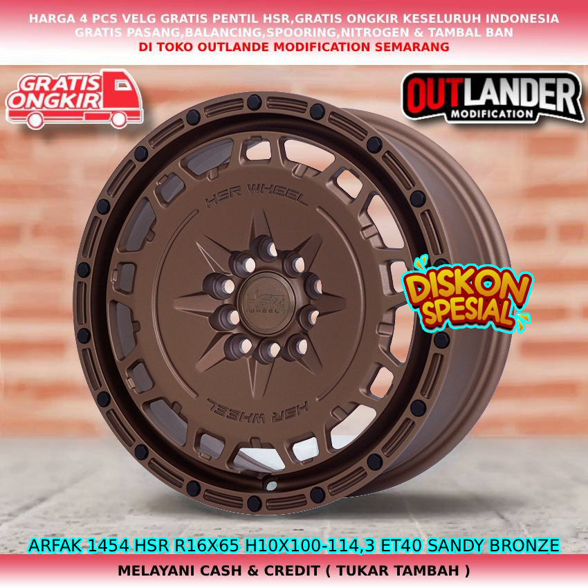 Velg ring16 velg mobil Innova| Rush| Terios| Xpander| X-Trail| Juke| Ertiga dll velg hsr arfak R16