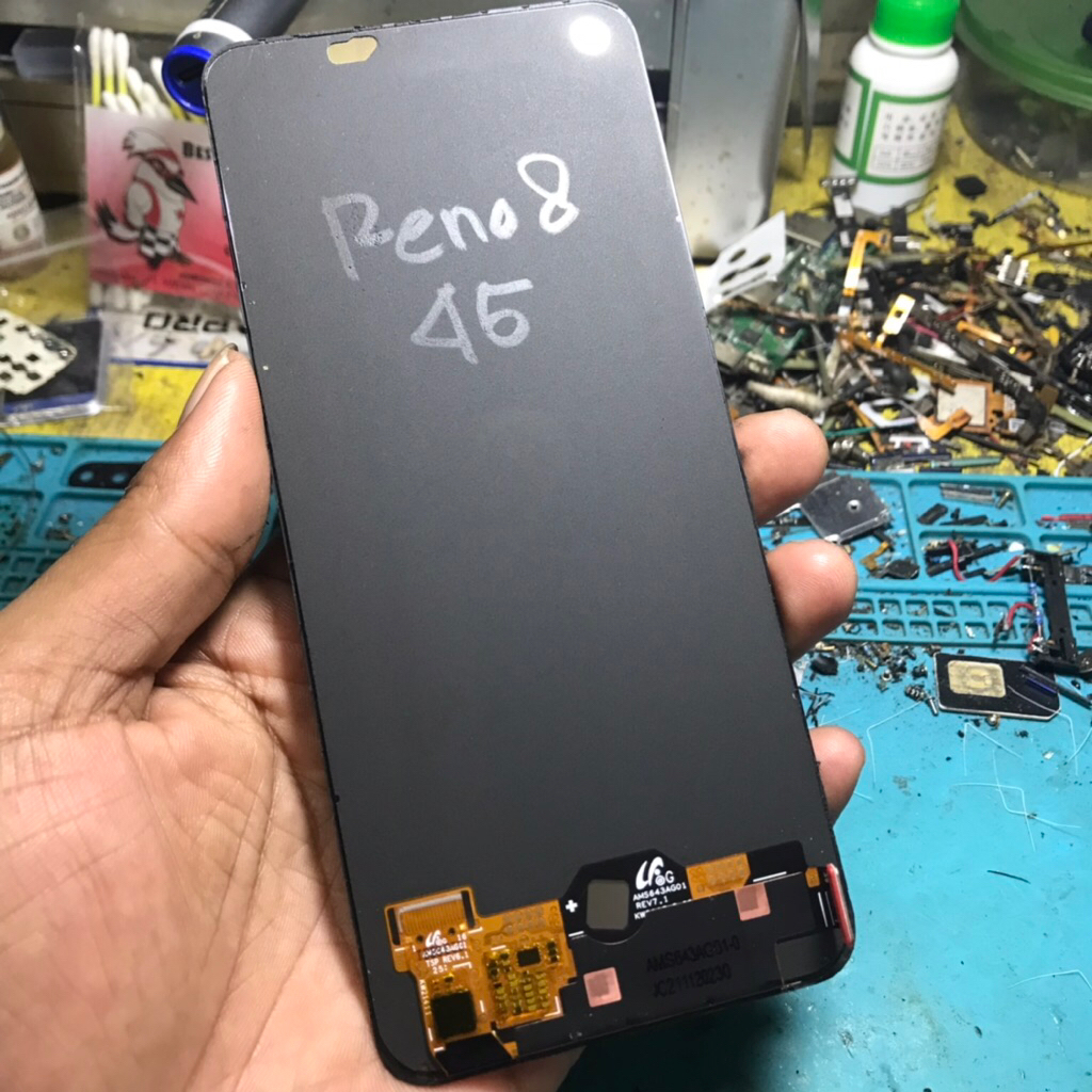 LCD OPPO RENO 8 CPH2461 ORIGINAL COPOTAN NORMAL