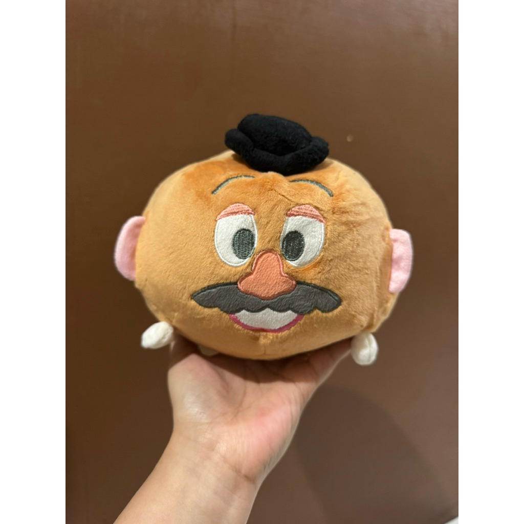Boneka Karakter Mr.Potato bentuk Tsum tsum size 16x13cm Original / Boneka Mr.Potato / Boneka Tsum Ts