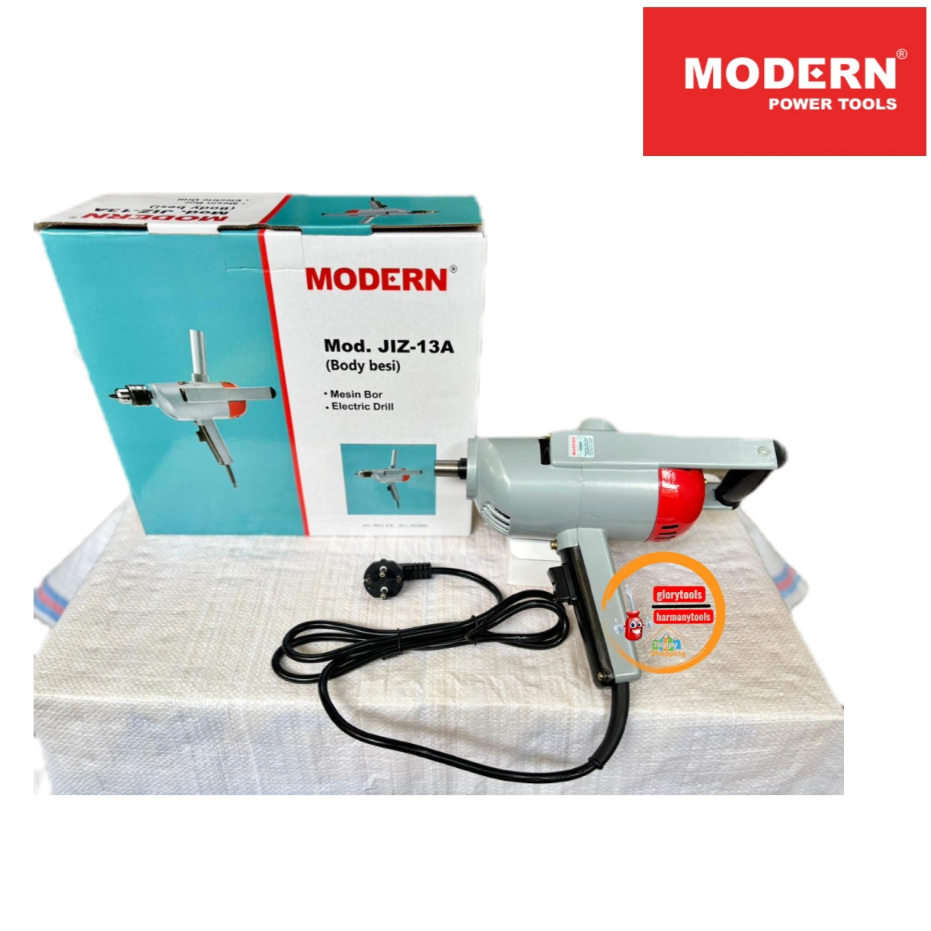 Modern J1Z-13 JIZ-13 Bor body Besi 13 mm - Mesin Bor Listrik 13 mm Body Besi Modern