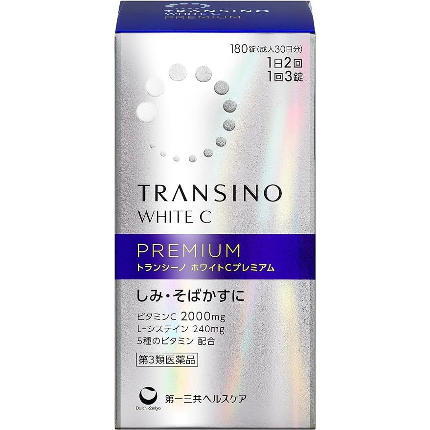 Transino White C Premium 180 tablets