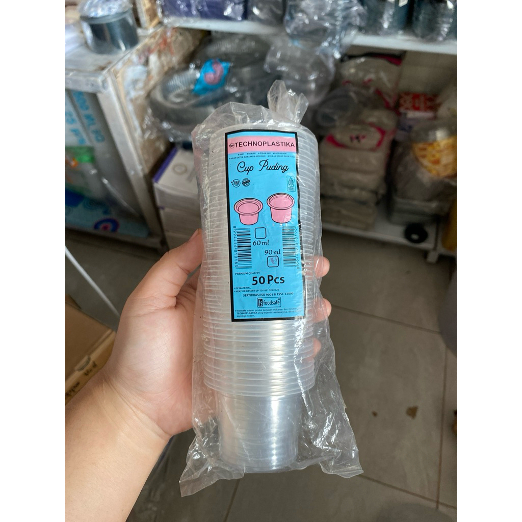 50pcs CUP AGAR PUDDING 90ml