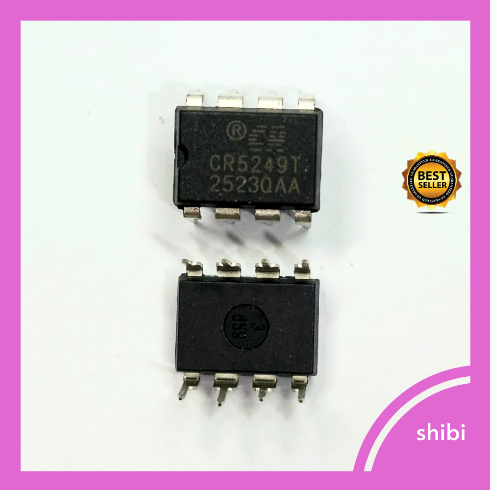 CR5249 CR5249T CR 5249T IC PWM Power Pengganti TNY398PN CR5229 Dip-8